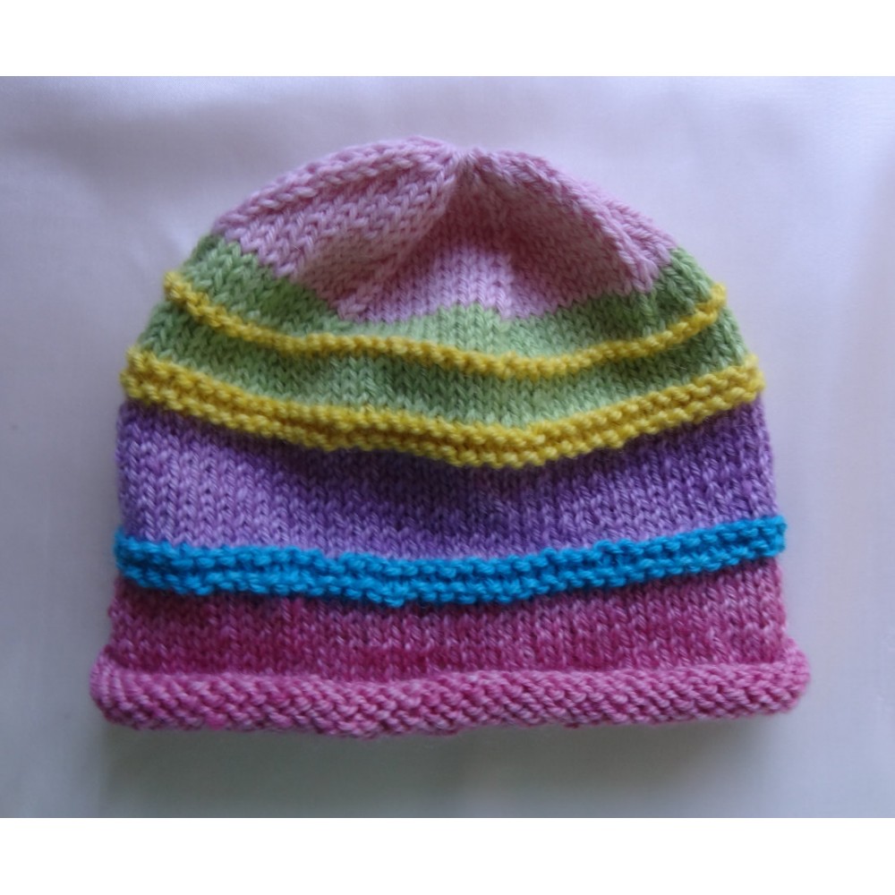 Alpaca Striped Hat - Girls (Toddlers and Children)