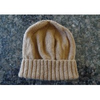 Alpaca Hat Natural Dark Fawn